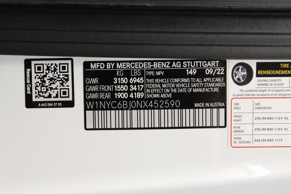Certified 2022 Mercedes-Benz G 550 image 25