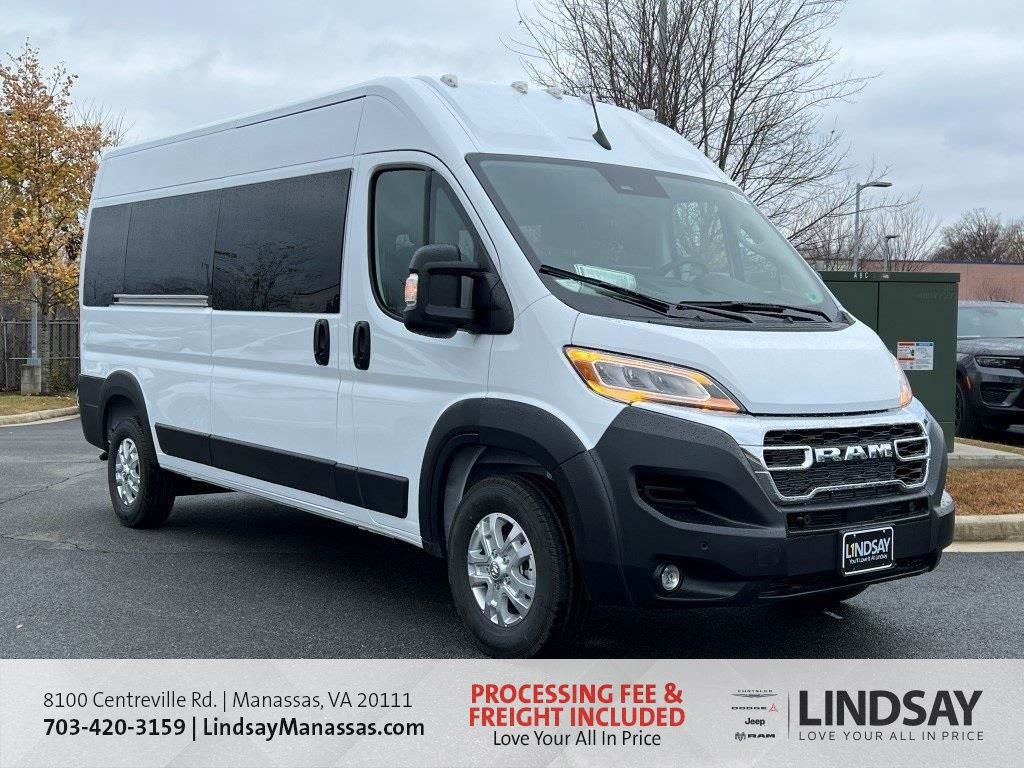New 2026 RAM ProMaster 2500 w/ Quick Order Package 22H SLT+ FWD image 1