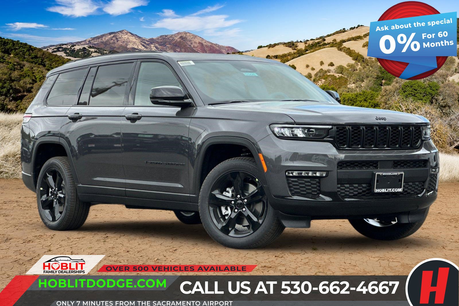 New 2025 Jeep Grand Cherokee L Limited w/ Black Appearance Package