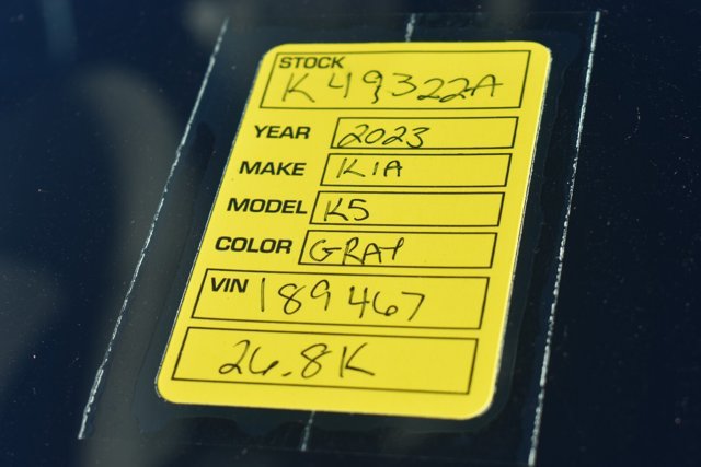 Certified 2023 Kia K5 LXS FWD image 15