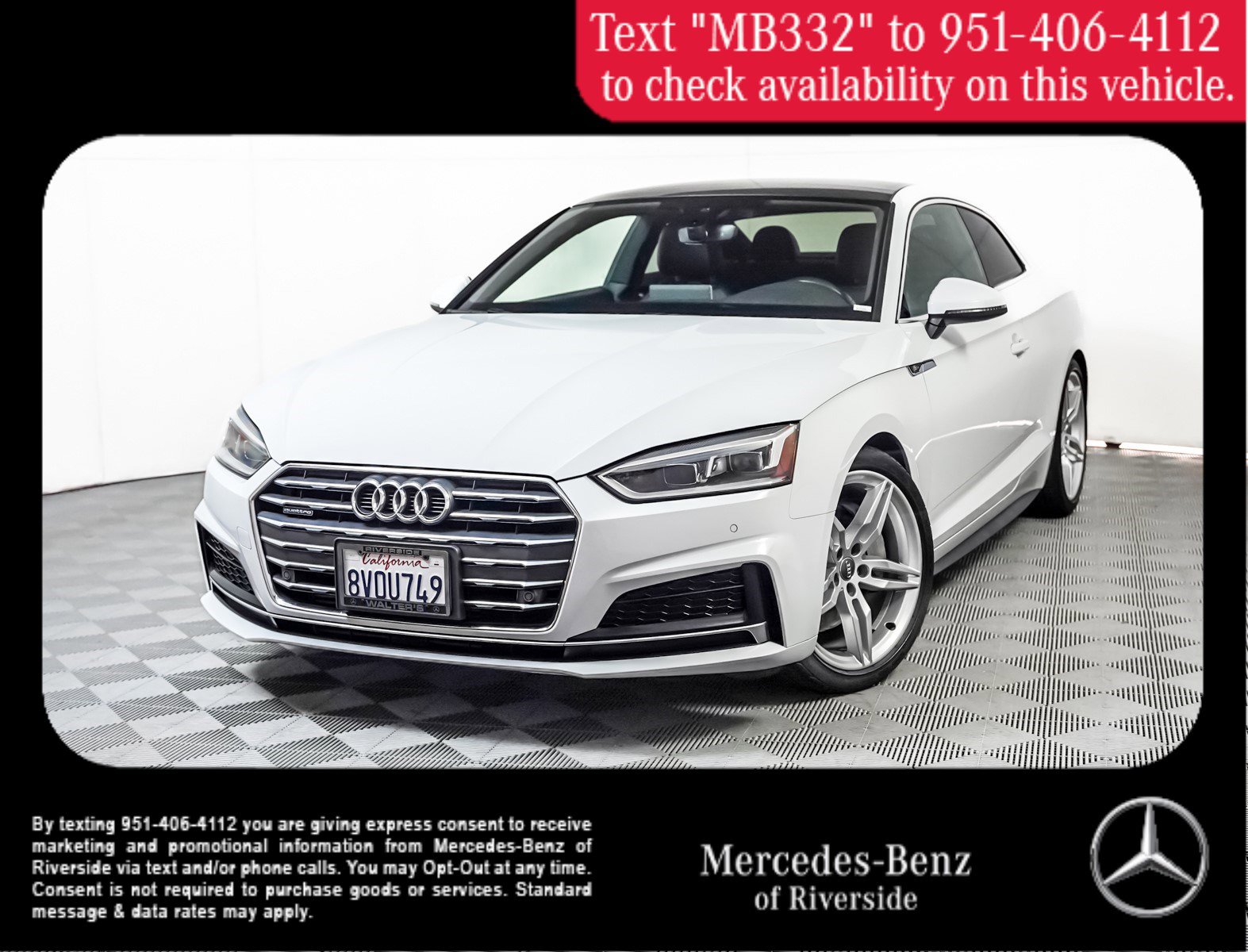 Used 2018 Audi A5 2.0T Premium Plus w/ Premium Plus