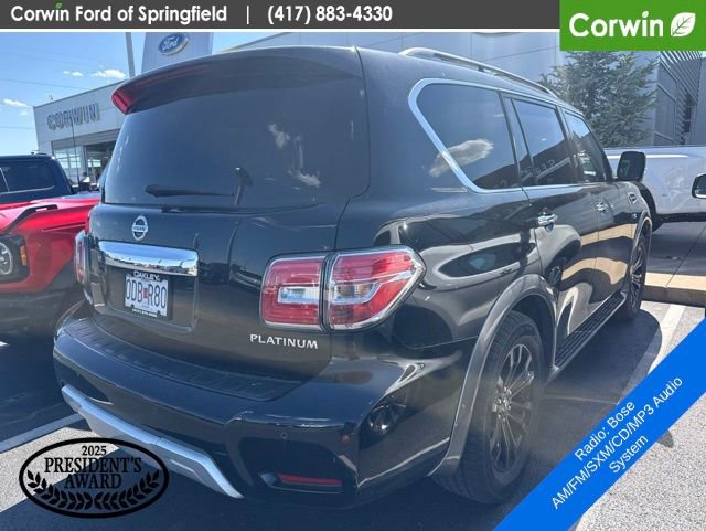 Used 2017 Nissan Armada Platinum w/ Captain Seat Package AWD/4WD image 4