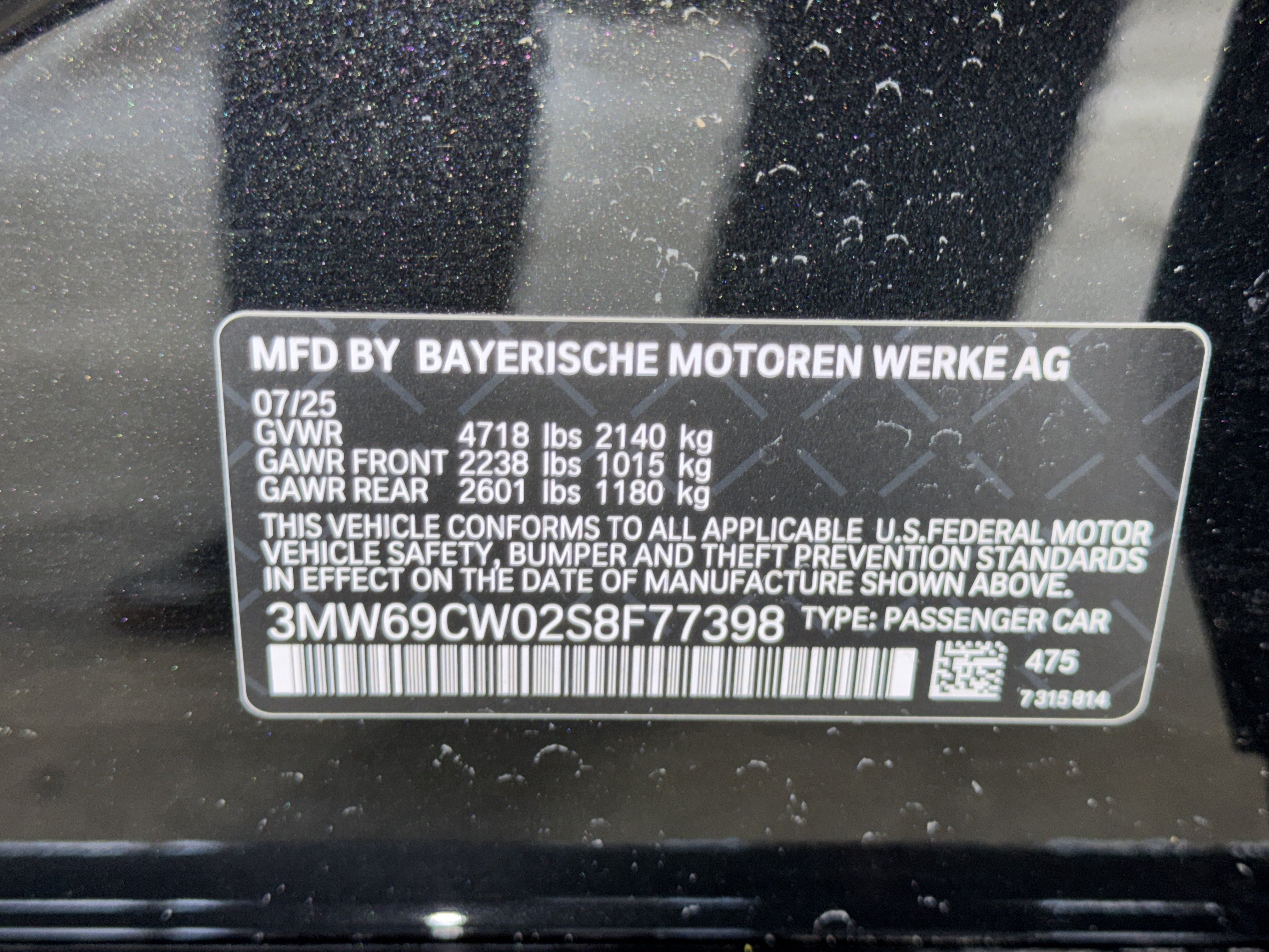 Certified 2025 BMW 330i Sedan w/ Premium Package RWD image 38