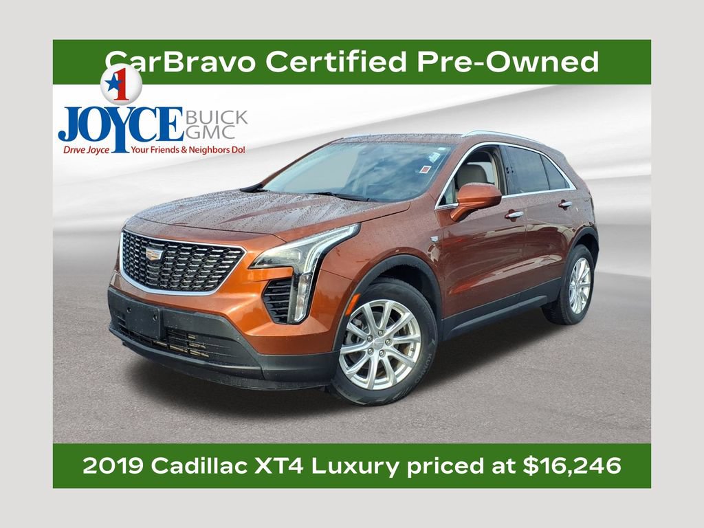 Certified 2019 Cadillac XT4 Luxury w/ Cold Weather Package FWD 360° Tour