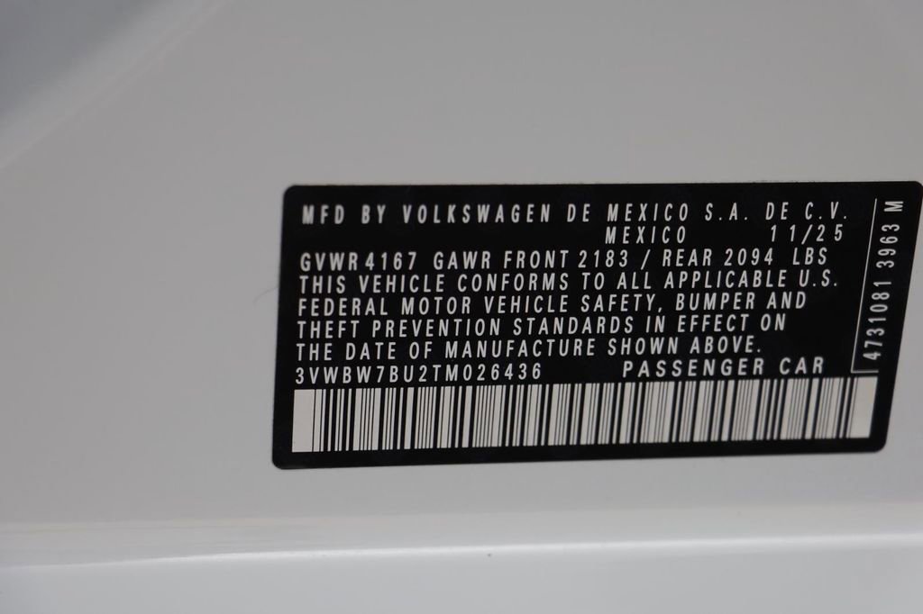 New 2026 Volkswagen Jetta Sport image 24