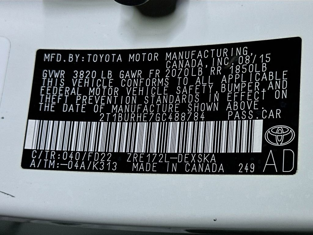 Used 2016 Toyota Corolla S Special Edition FWD image 21