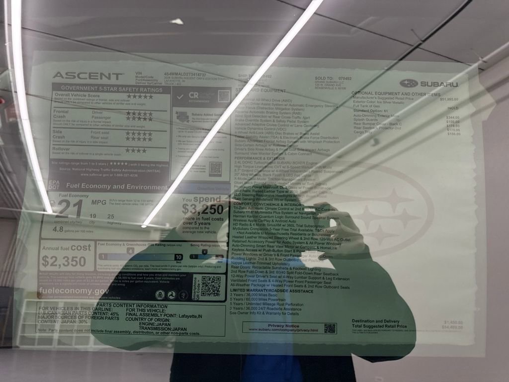 New 2026 Subaru Ascent Bronze Edition image 30