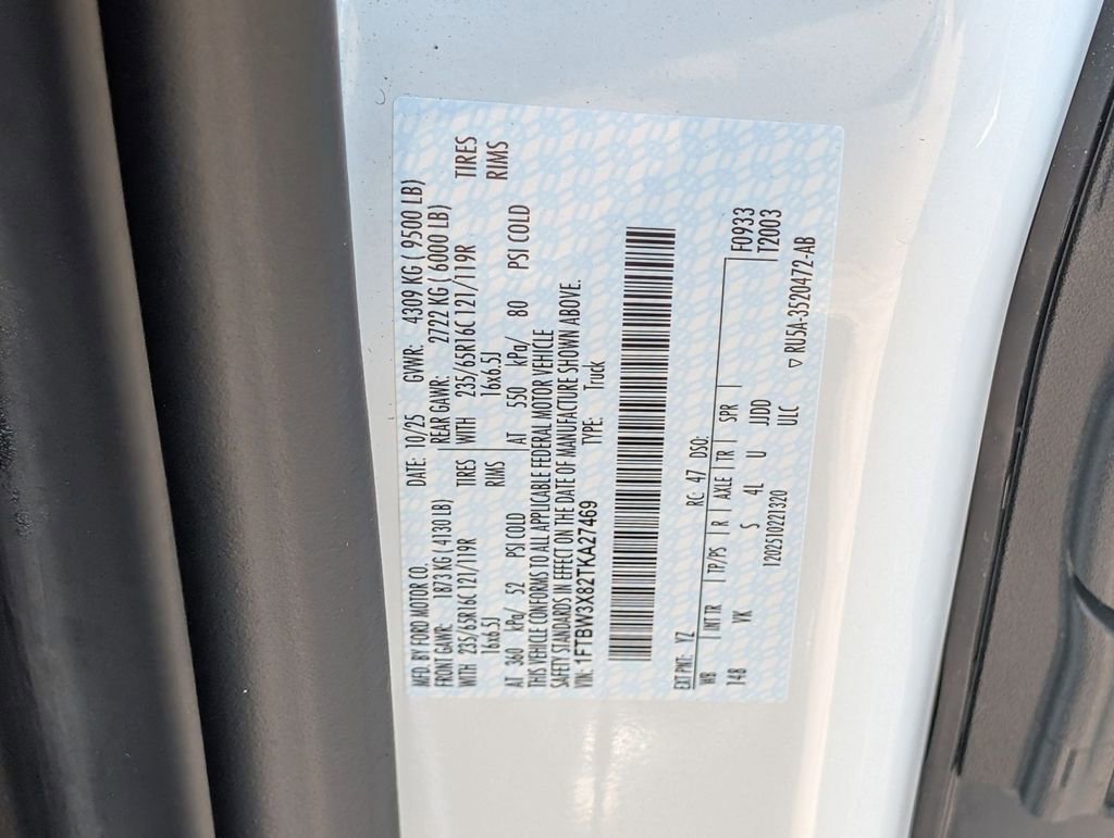 New 2026 Ford Transit 350 148 High Roof Extended w/ Load Area Protection Package image 30