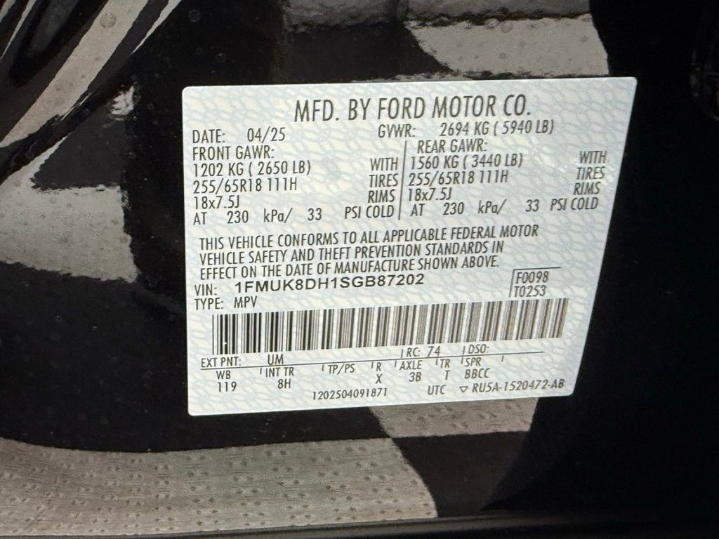 New 2025 Ford Explorer Active image 35