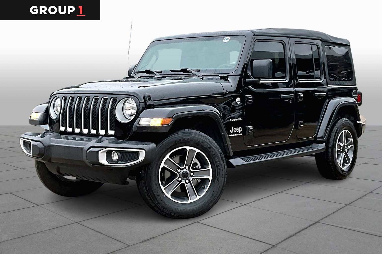 Certified 2023 Jeep Wrangler Unlimited Sahara AWD/4WD image 1