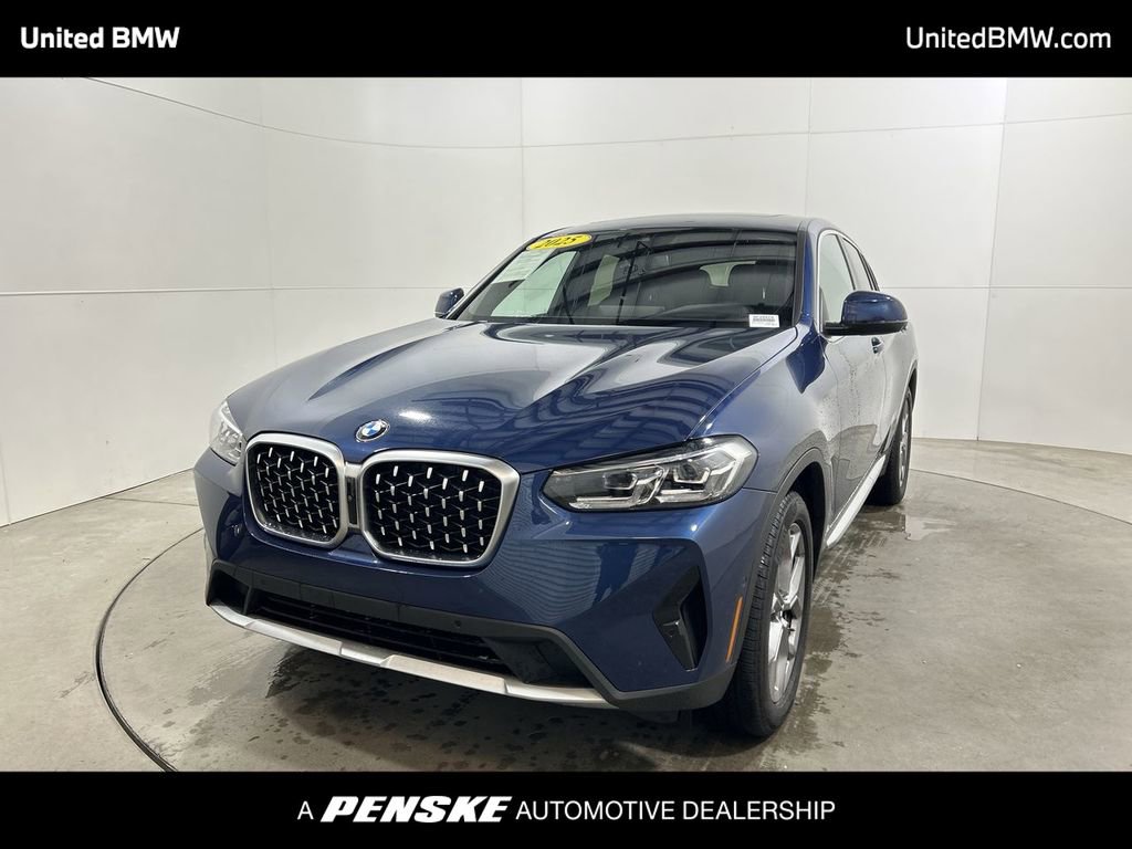 Certified 2025 BMW X4 xDrive30i