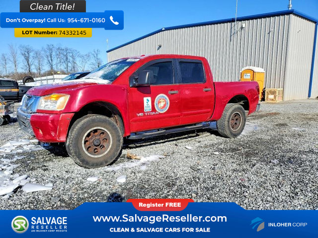 Used 2012 Nissan Titan SV w/ SV Premium Utility Pkg