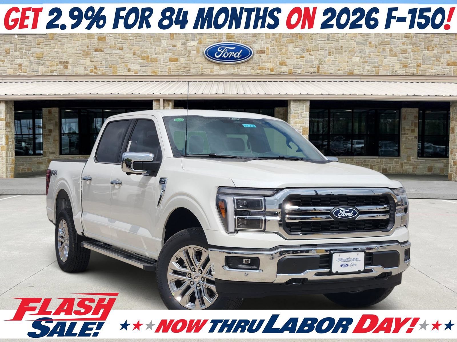 New 2026 Ford F150 Lariat w/ Equipment Group 501A Mid