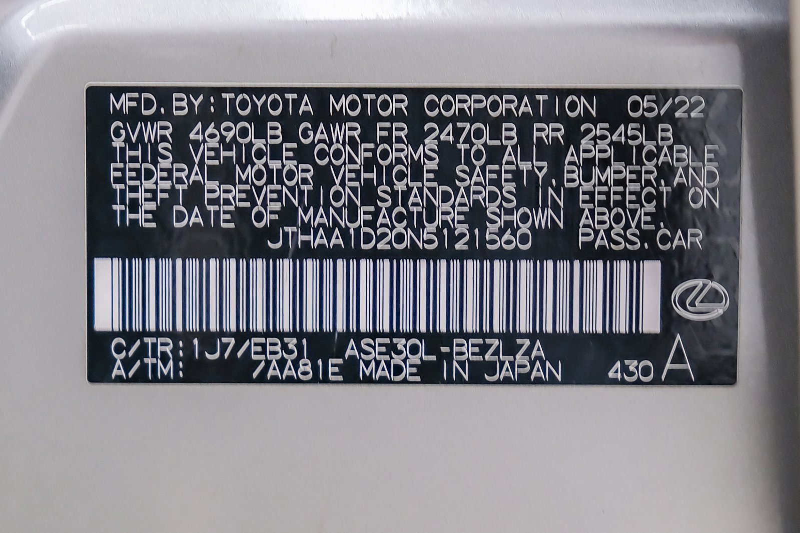 Used 2022 Lexus IS 300 image 68