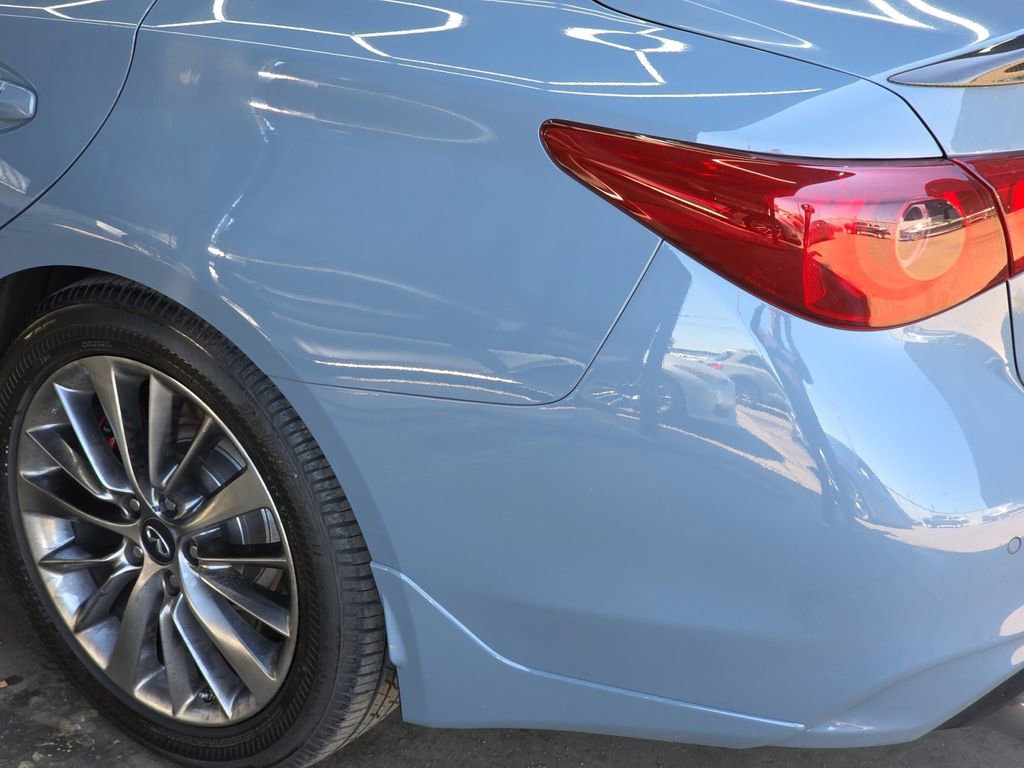 Used 2022 INFINITI Q50 Red Sport 400 w/ Carbon Fiber Package image 28