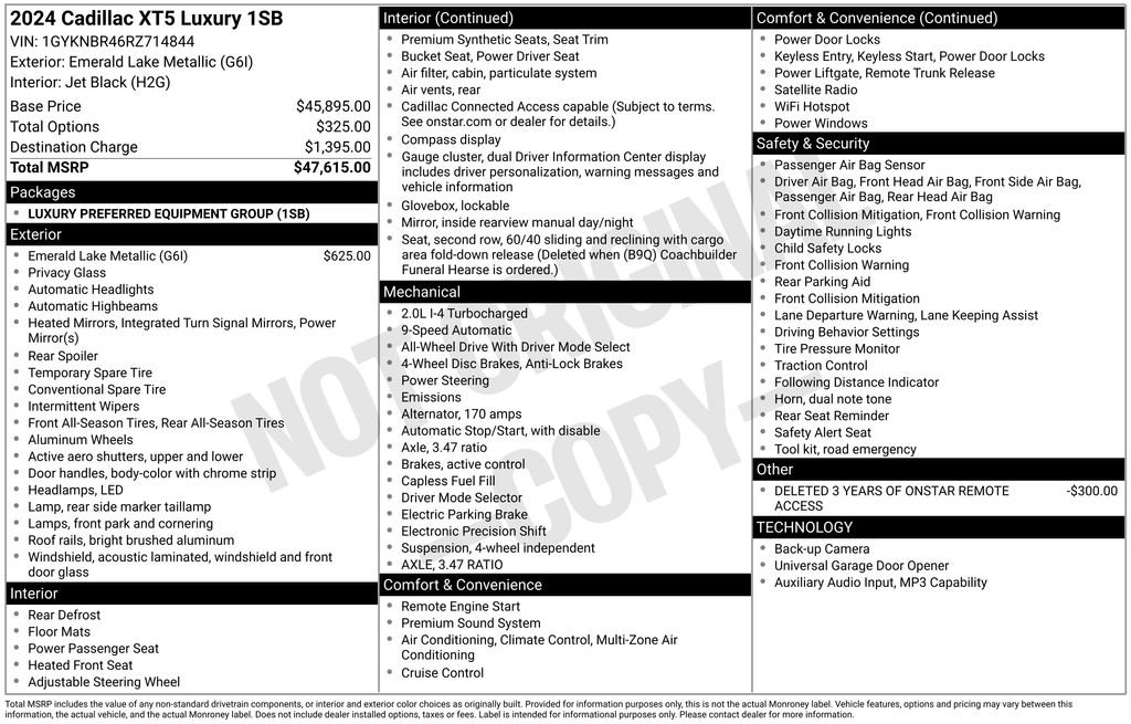 Certified 2024 Cadillac XT5 Luxury AWD/4WD image 33