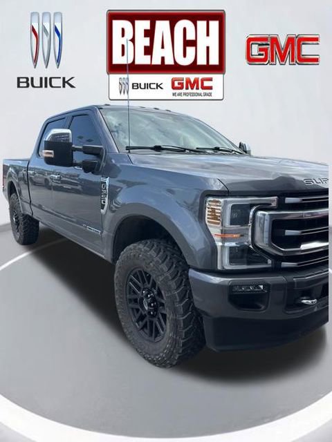 Used 2021 Ford F350 Platinum w/ FX4 Off-Road Package image 2