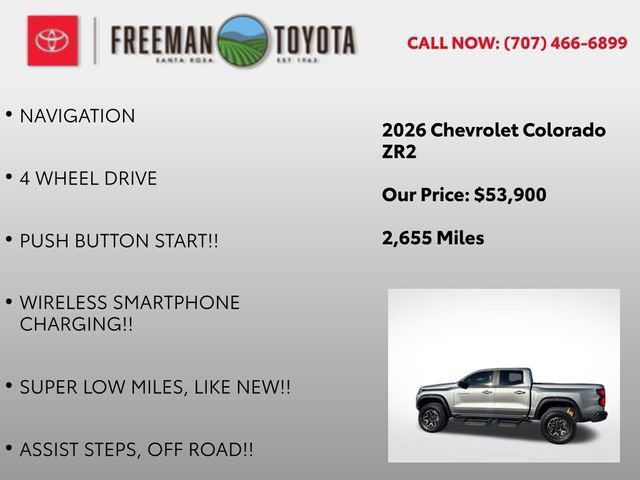 Used 2026 Chevrolet Colorado ZR2 AWD/4WD image 8