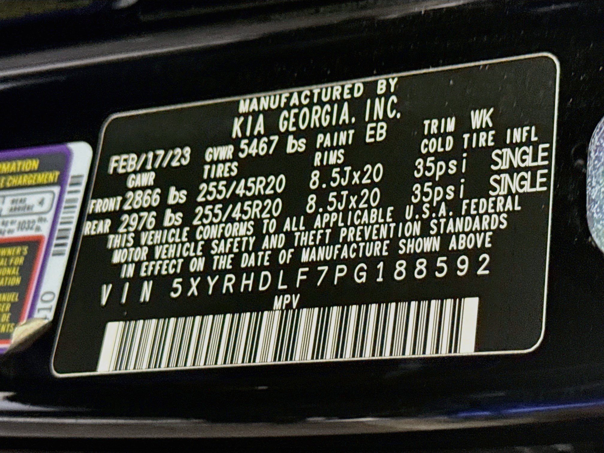 Used 2023 Kia Sorento X-Line EX AWD/4WD image 40
