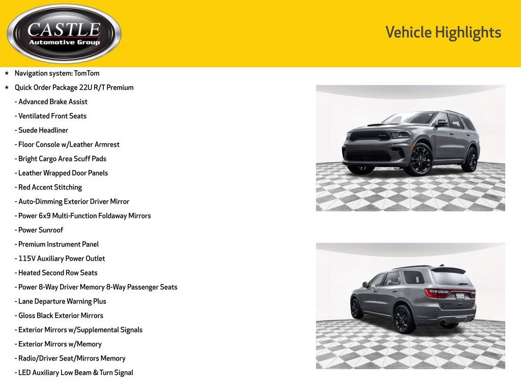 Used 2024 Dodge Durango R/T AWD/4WD image 4