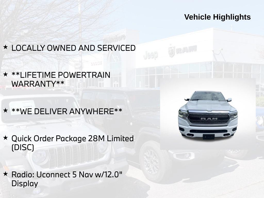 Used 2023 RAM 1500 Limited w/ Body Color Bumper Group AWD/4WD image 5