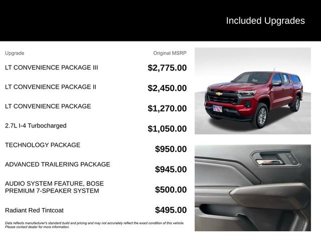 Used 2024 Chevrolet Colorado LT w/ LT Convenience Package III image 5
