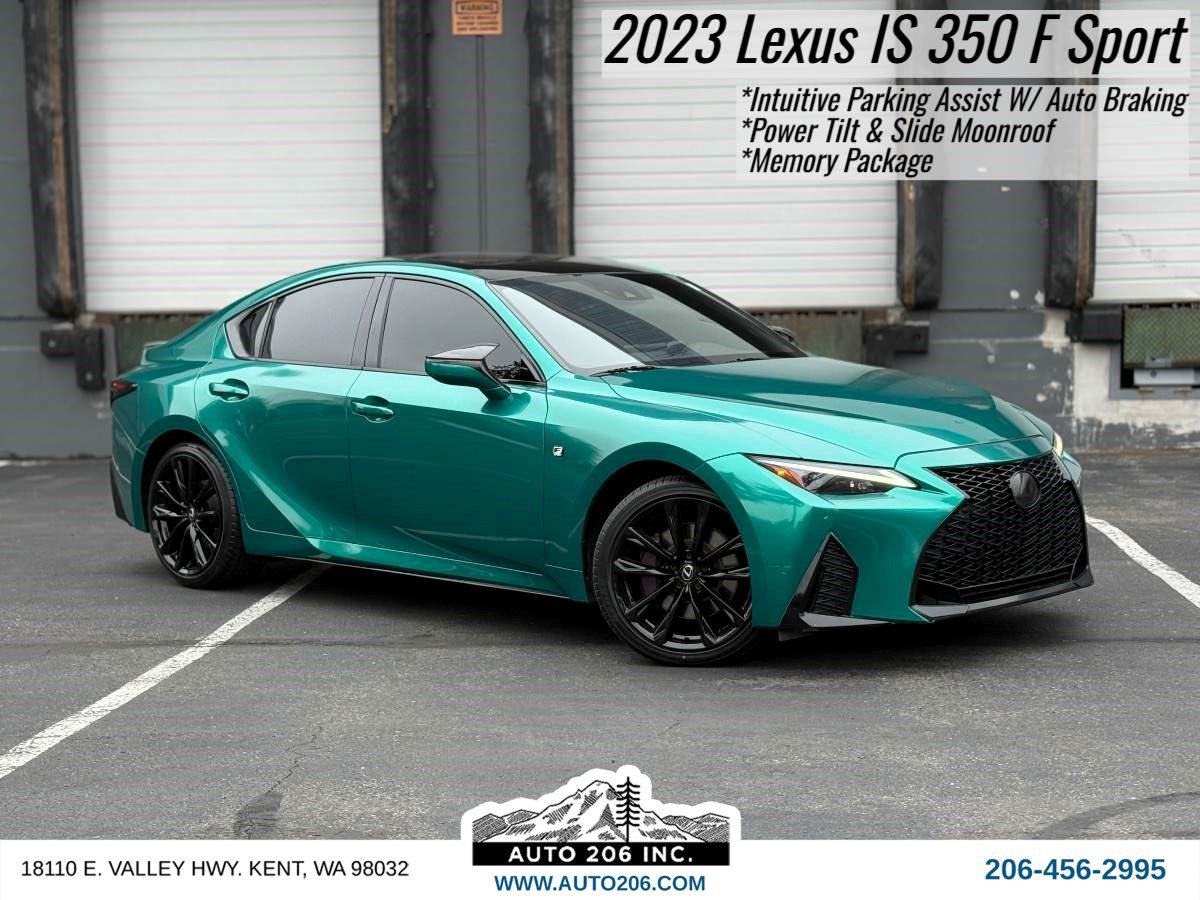 Used 2023 Lexus IS 350 F Sport w/ Memory Package