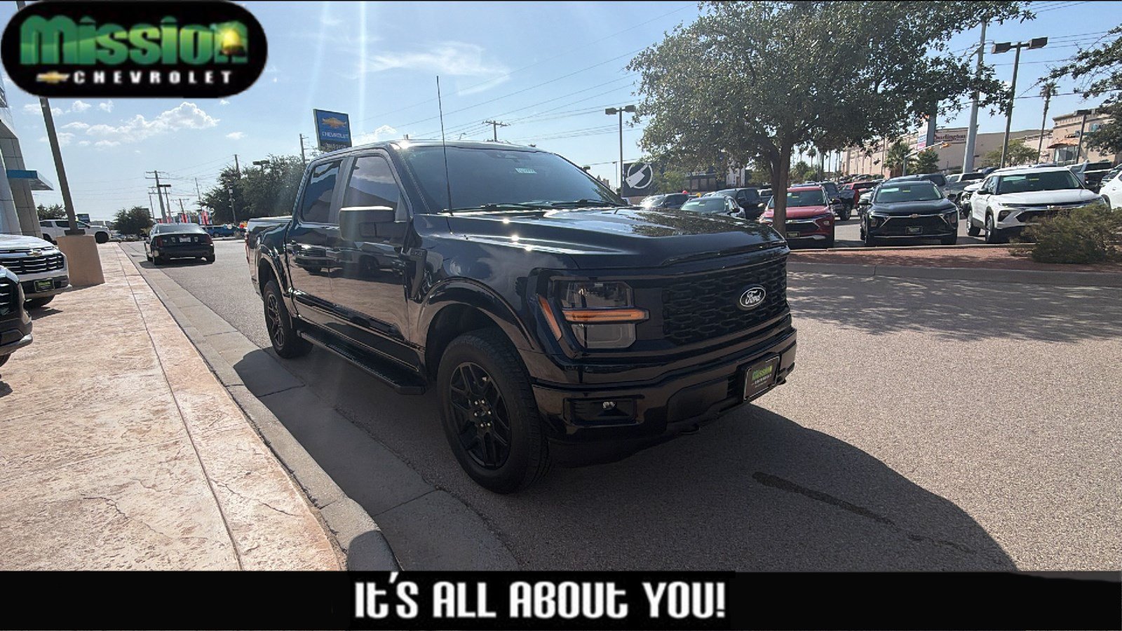 Used 2025 Ford F150 STX w/ STX Black Appearance Package AWD/4WD image 1
