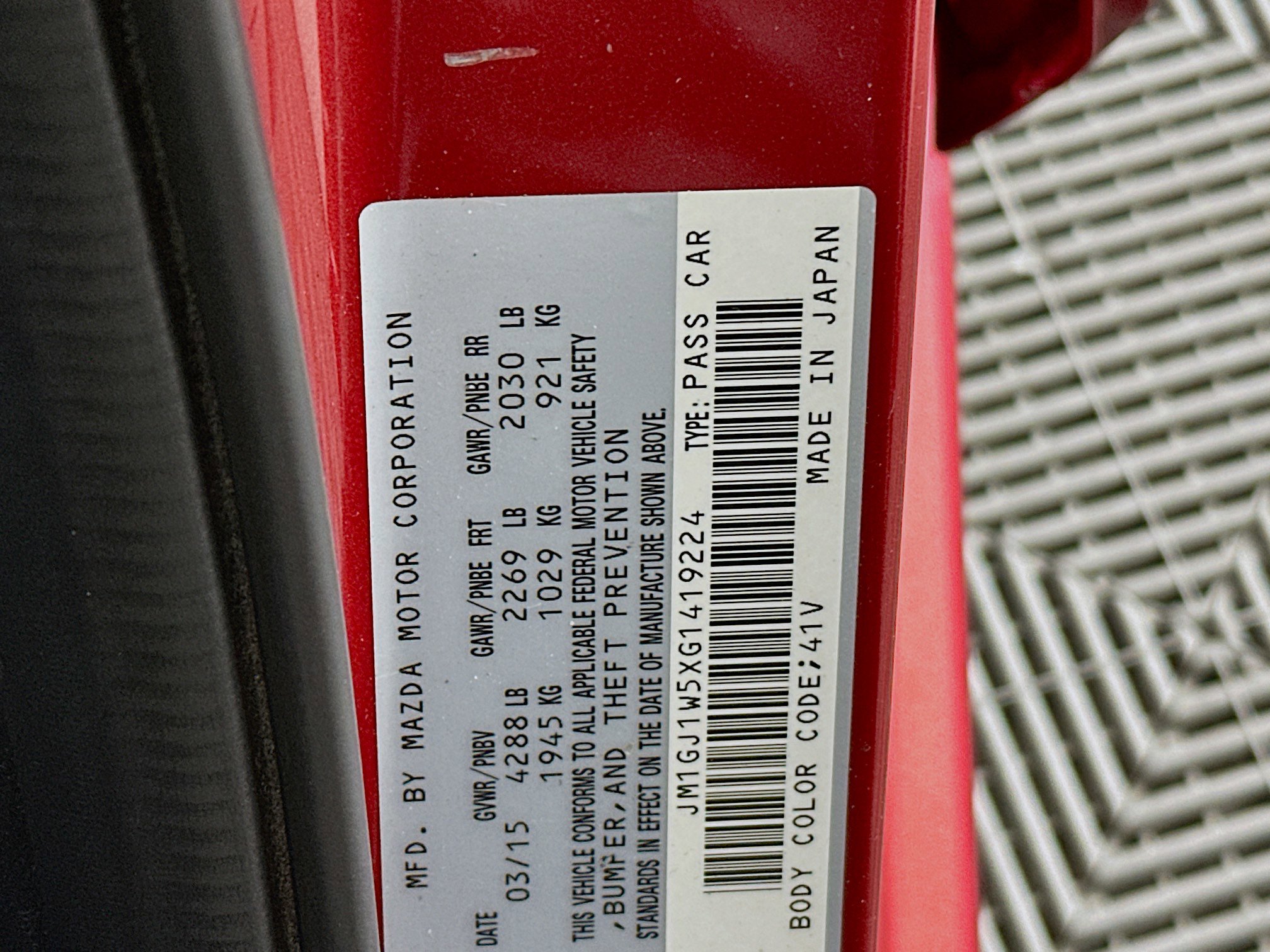 Used 2016 MAZDA MAZDA6 Grand Touring w/ GT Technology Package image 12