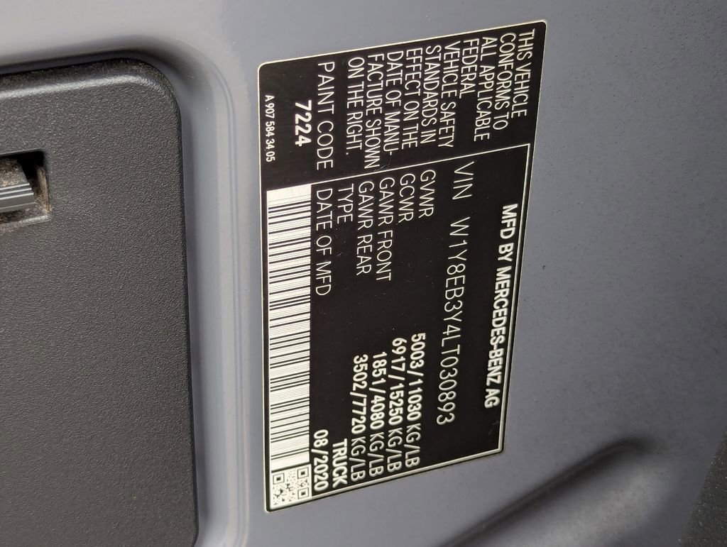 Used 2020 Mercedes-Benz Sprinter 3500 image 37