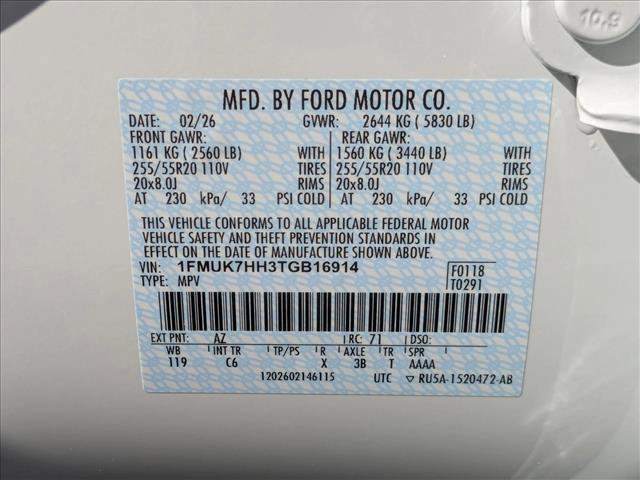 New 2026 Ford Explorer Platinum image 18