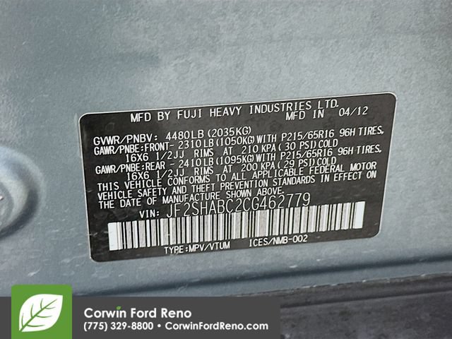 Used 2012 Subaru Forester 2.5X w/ Rugged Pkg 1 AWD/4WD image 29