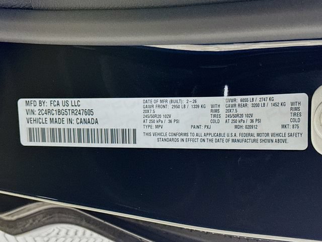 New 2026 Chrysler Pacifica Select w/ S Appearance Package FWD image 32