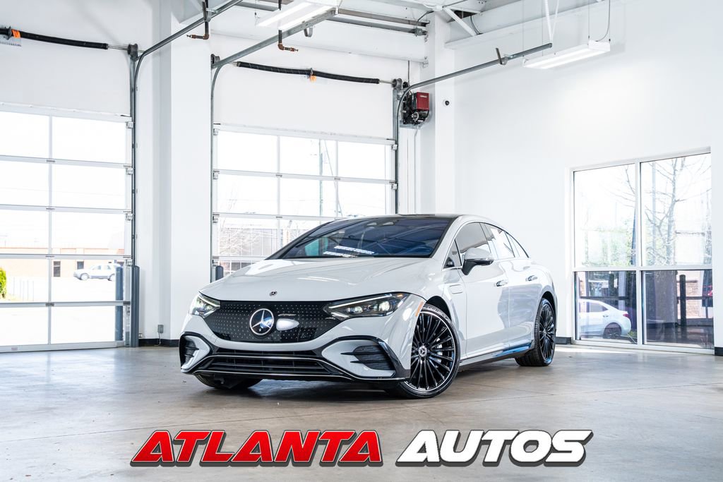 Used 2023 Mercedes-Benz EQE 500 4MATIC Sedan video 1