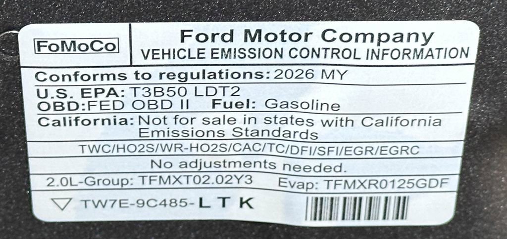 New 2026 Ford Escape ST-Line Select w/ Equipment Group 401A image 43