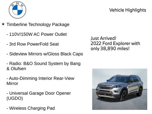 Used 2022 Ford Explorer Timberline w/ Timberline Technology Package AWD/4WD image 9