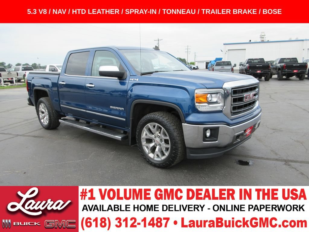 Used 2015 GMC Sierra 1500 SLT w/ SLT Crew Cab Value Package