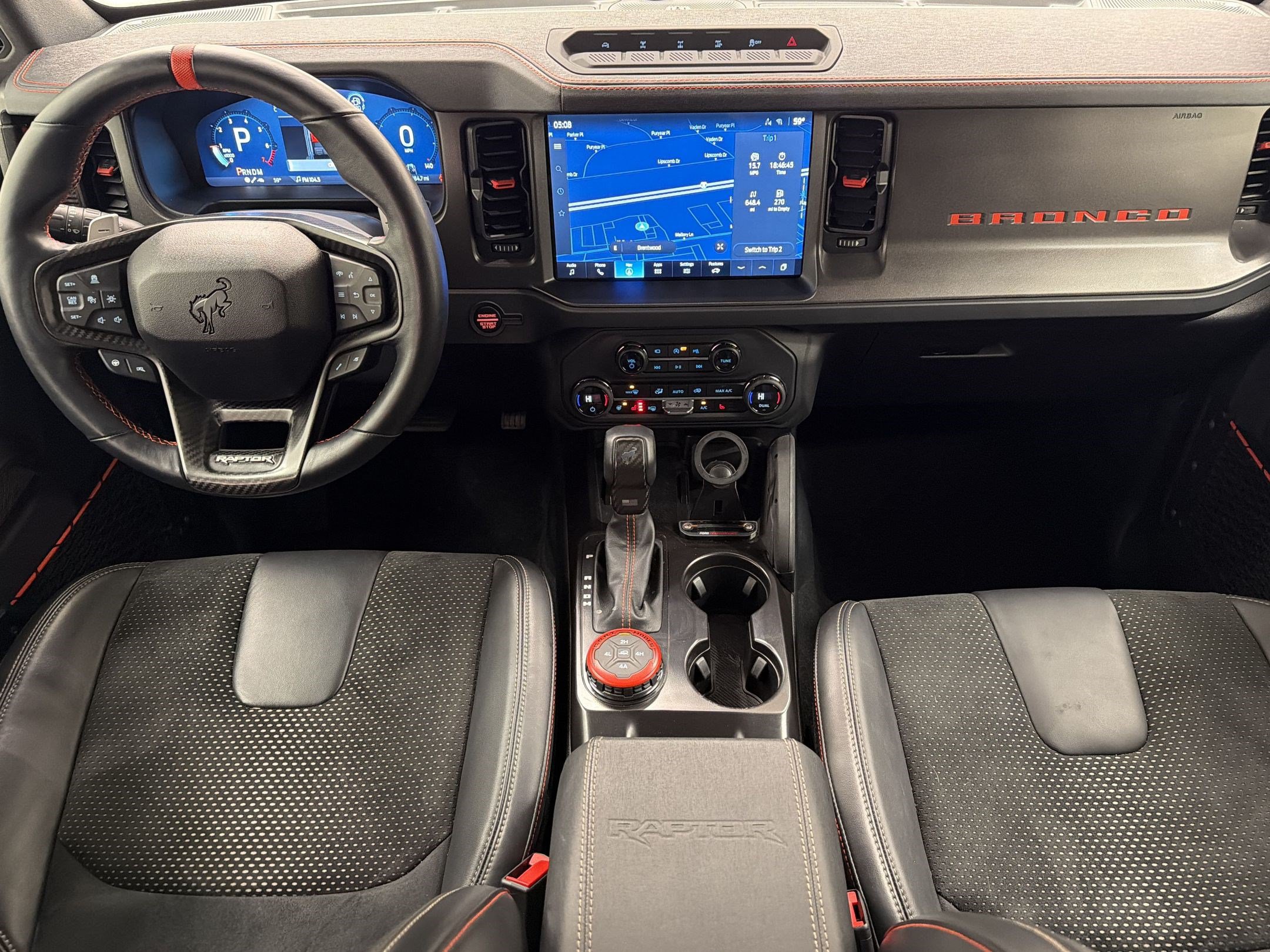 Used 2025 Ford Bronco Raptor w/ Interior Carbon Fiber Pack AWD/4WD image 15