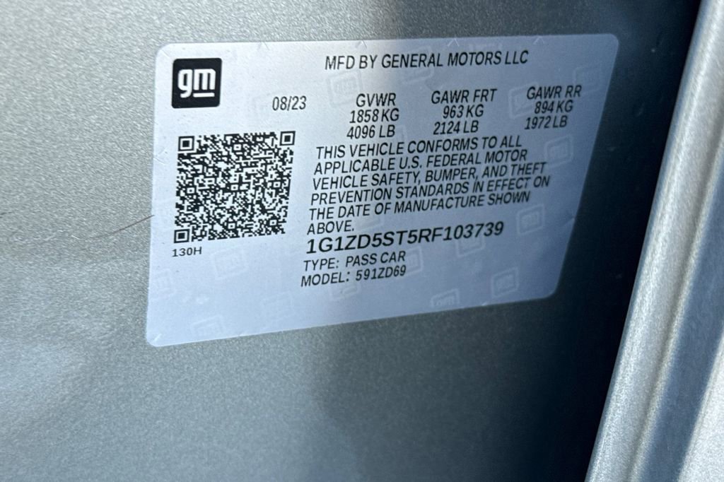 Used 2024 Chevrolet Malibu LT FWD image 41