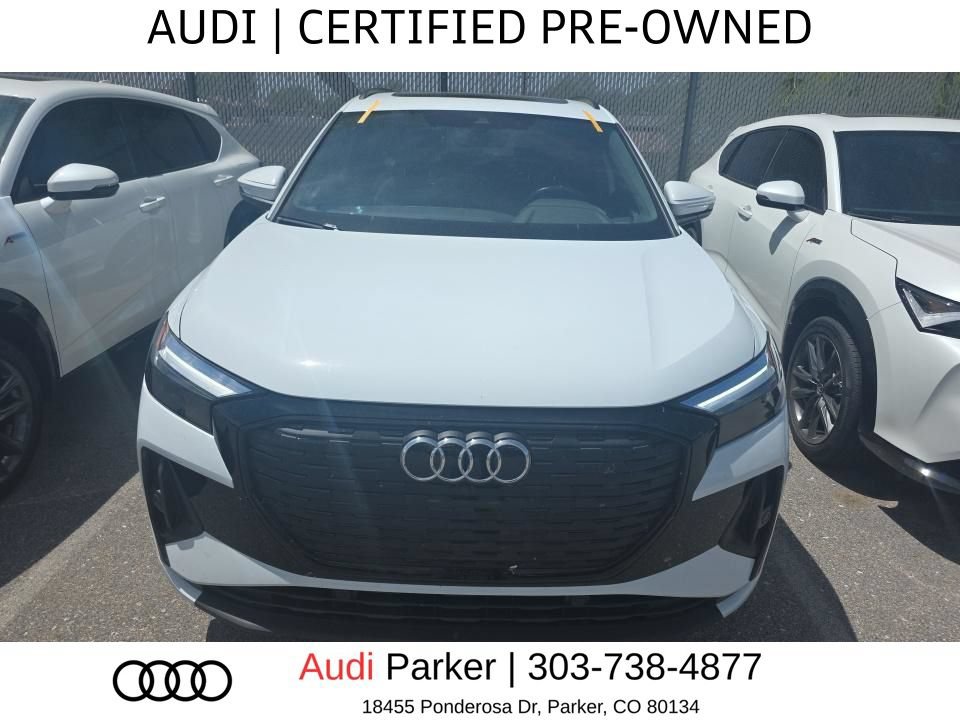 Used 2023 Audi Q4 e-tron Premium Plus w/ Premium Plus AWD/4WD image 2