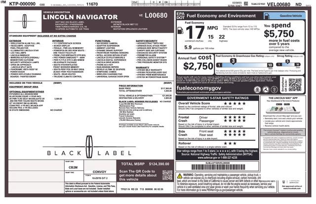 New 2027 Lincoln Navigator Black Label AWD/4WD image 2