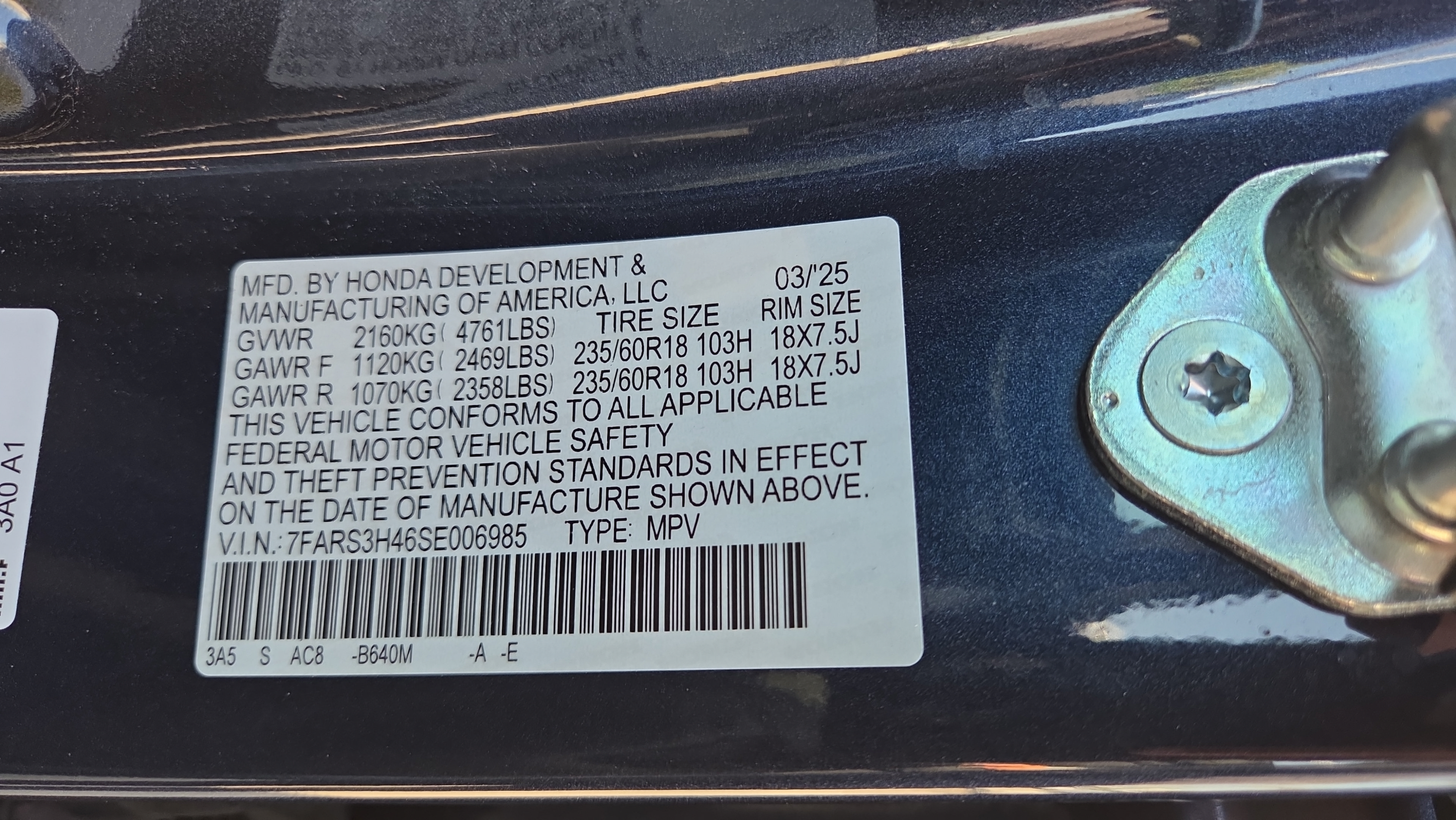 Used 2025 Honda CR-V EX image 21