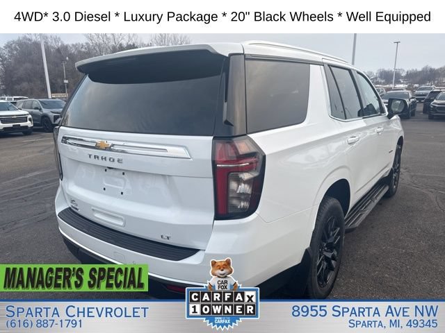 Used 2023 Chevrolet Tahoe LT w/ Luxury Package AWD/4WD image 3