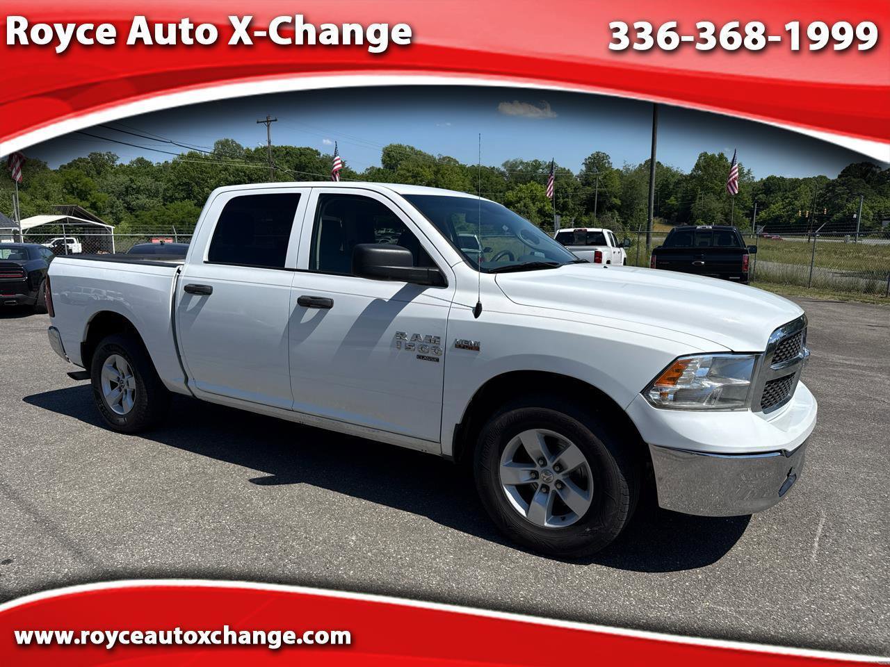 Used 2020 RAM 1500 Tradesman w/ Chrome Plus Package RWD image 1