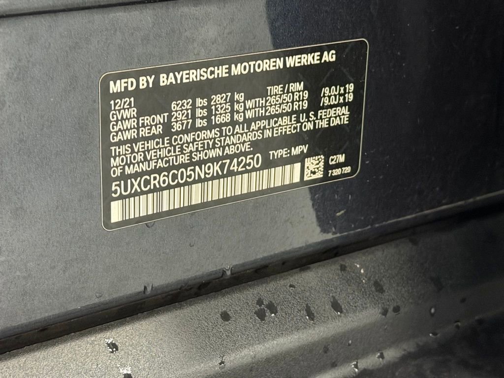 Used 2022 BMW X5 xDrive40i w/ Climate Comfort Package image 32