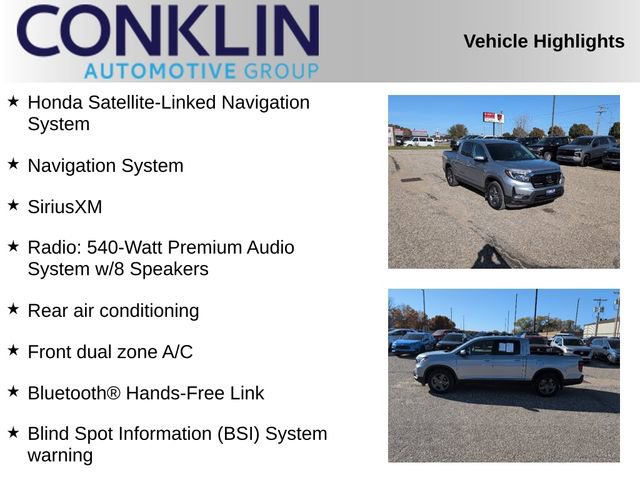 Used 2023 Honda Ridgeline RTL-E image 2