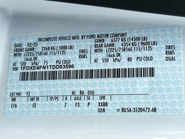 New 2026 Ford E-450 and Econoline 450 Super Duty w/ Power Equipment Group image 16