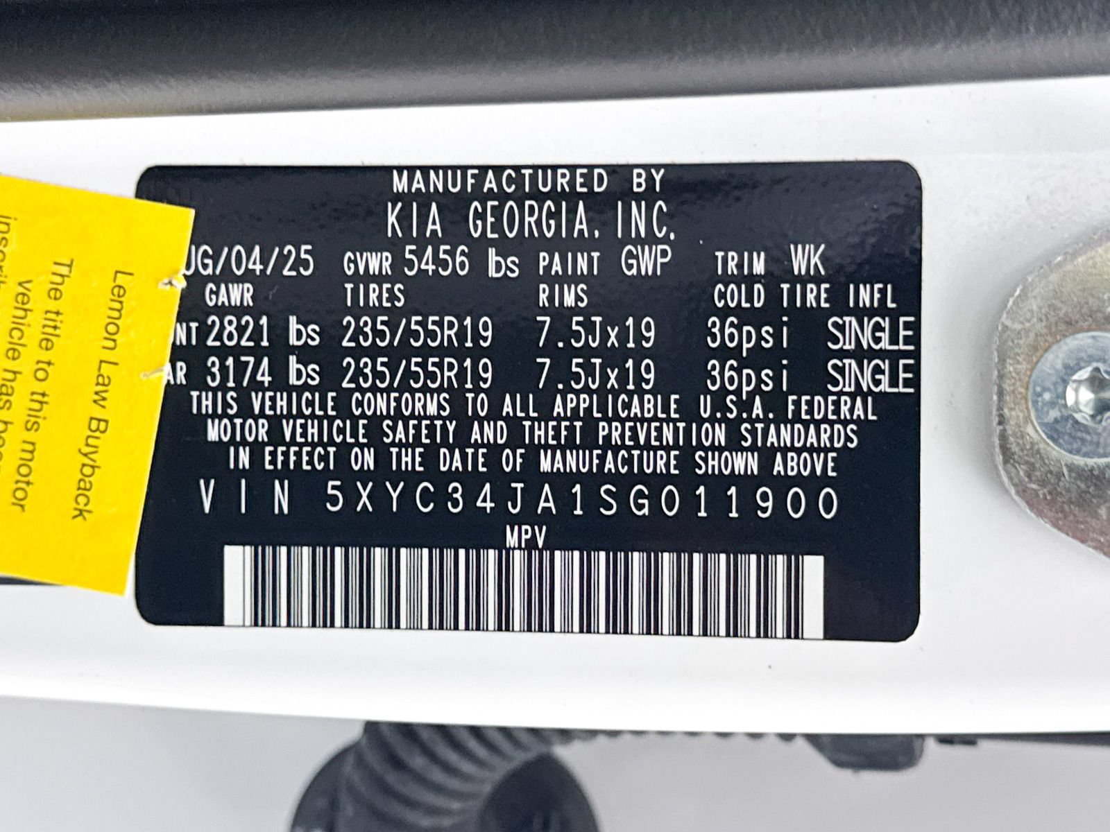 Used 2025 Kia EV6 Light RWD image 39