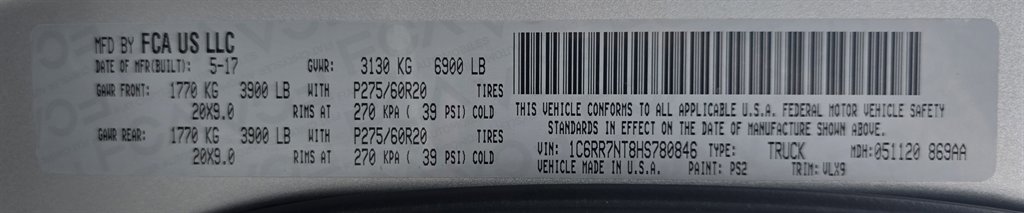 Used 2017 RAM 1500 Laramie w/ Convenience Group image 44