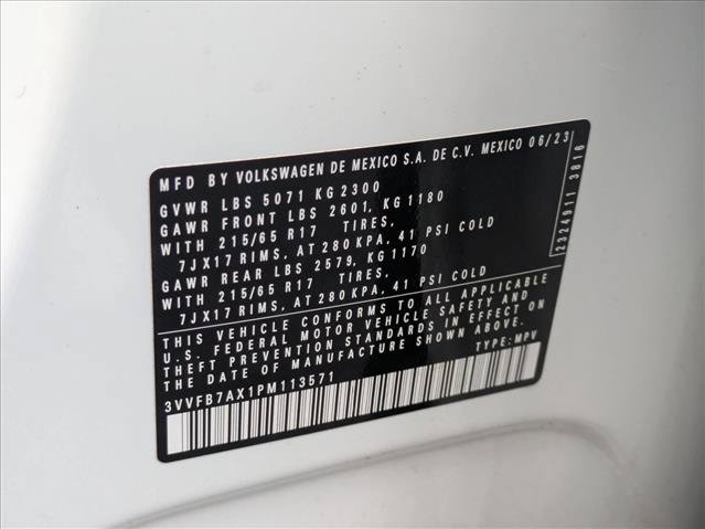 Used 2023 Volkswagen Tiguan S AWD/4WD image 22